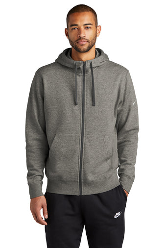 Nike Club Fleece Sleeve Swoosh Full-Zip Hood