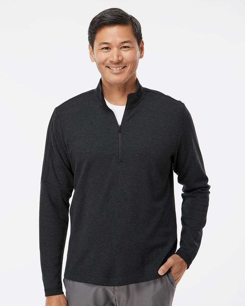 Adidas - 3-Stripes Quarter-Zip Sweater