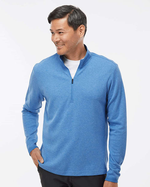 Adidas - 3-Stripes Quarter-Zip Sweater