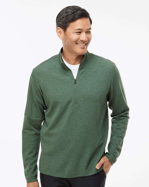 Adidas - 3-Stripes Quarter-Zip Sweater