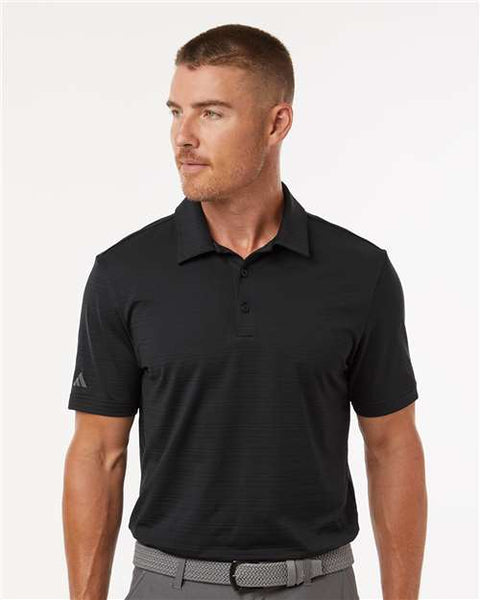 Adidas - Men's Textured Stripe Polo