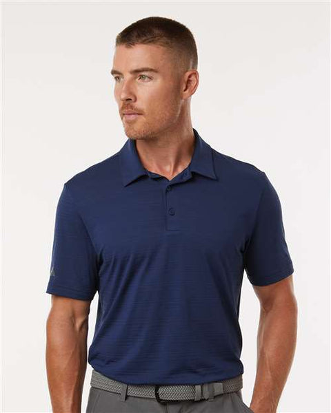 Adidas - Men's Textured Stripe Polo