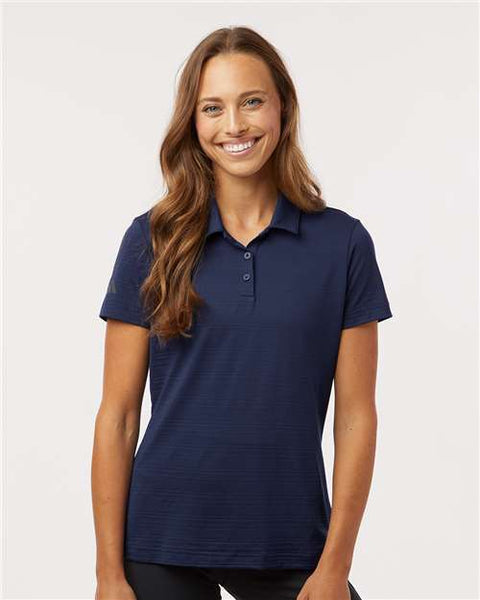 Adidas - Women's Textured Stripe Polo