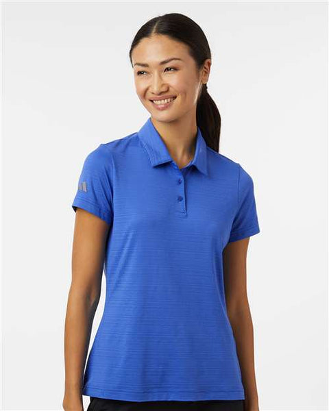 Adidas - Women's Textured Stripe Polo