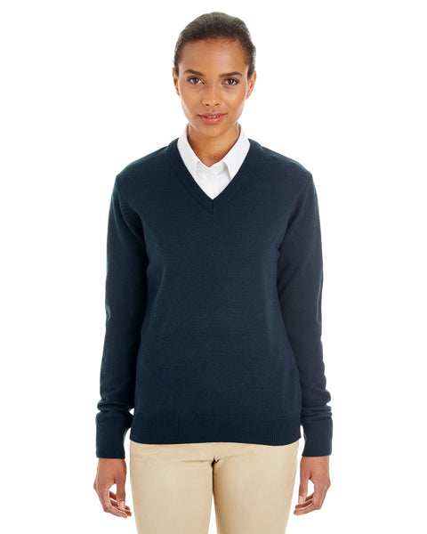 Harriton Ladies' Pilbloc™ V-Neck Sweater