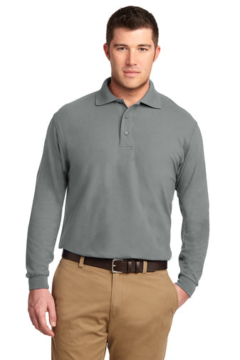 Port Authority® Silk Touch™ Long Sleeve Polo