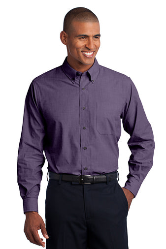 Port Authority® Crosshatch Easy Care Shirt