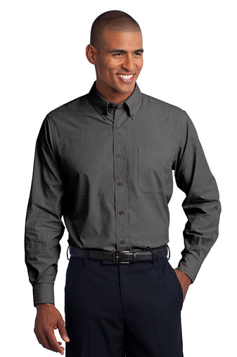 Port Authority® Crosshatch Easy Care Shirt