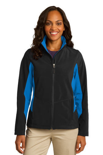 Port Authority® Ladies Core Colorblock Soft Shell Jacket