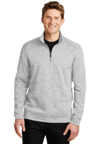 Sport-Tek® PosiCharge® Electric Heather Fleece 1/4-Zip Pullover