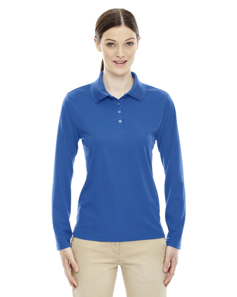 Ash City - Core 365 Ladies' Pinnacle Performance Long-Sleeve Piquí© Polo