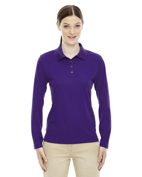 Ash City - Core 365 Ladies' Pinnacle Performance Long-Sleeve Piquí© Polo