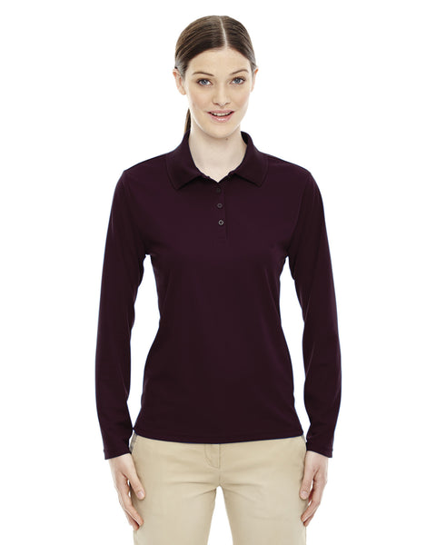 Ash City - Core 365 Ladies' Pinnacle Performance Long-Sleeve Piquí© Polo