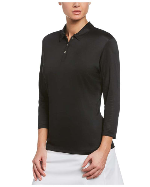 Ladies 3/4 Sleeve Polo