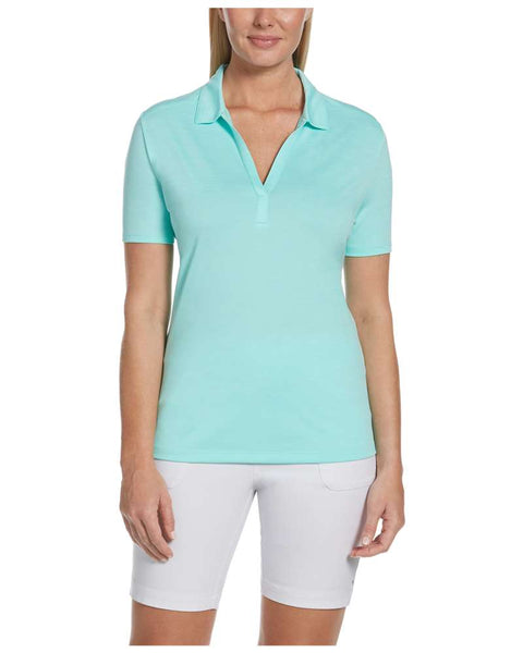 Ladies Broken Stripe Polo