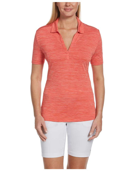 Ladies Broken Stripe Polo