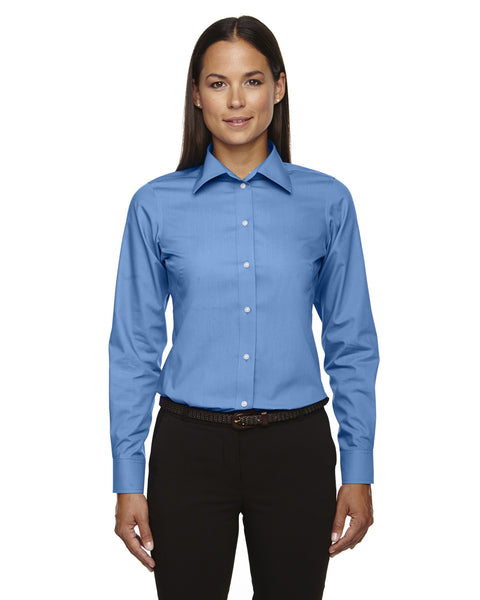 Devon & Jones Ladies' Crown Collection Solid Broadcloth Dress Shirt