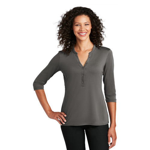 Port Authority ® Ladies UV Choice Pique Henley