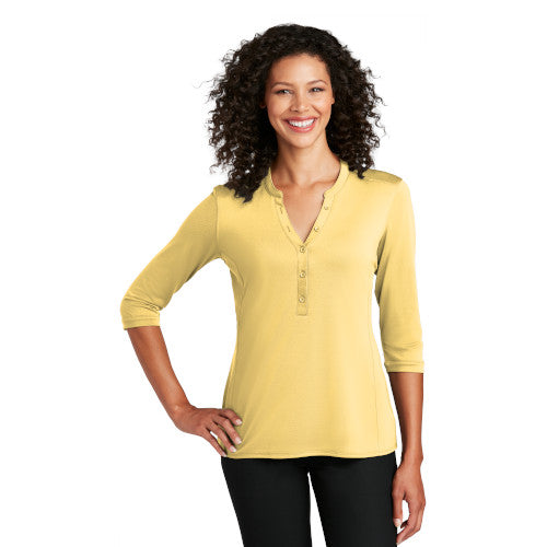 Port Authority ® Ladies UV Choice Pique Henley