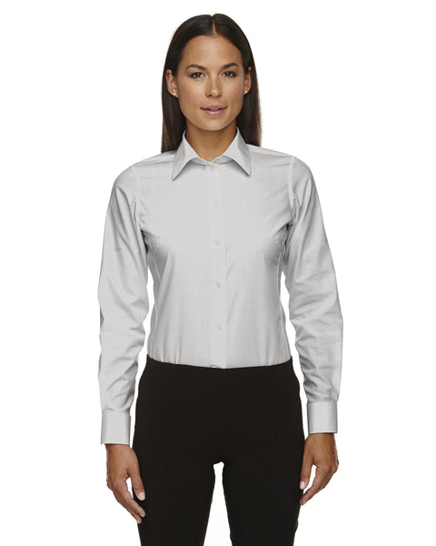 Devon & Jones Ladies' Crown Collection Solid Broadcloth Dress Shirt