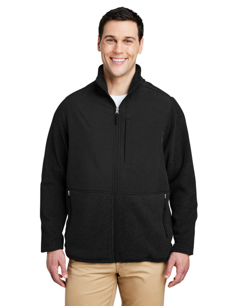 CORE365 Men's Journey Summit Hybrid Full-Zip